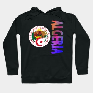 Algeria Coat of Arms Design Hoodie